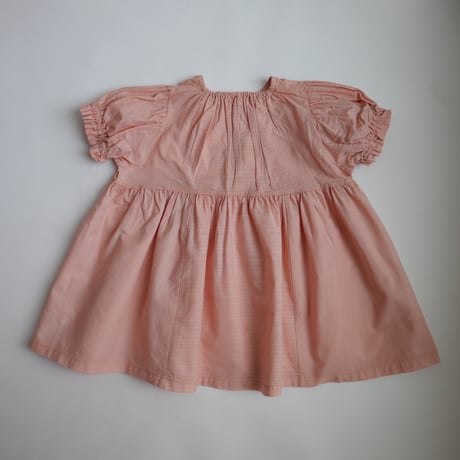 growing dress <110-130cm>【coral pink】