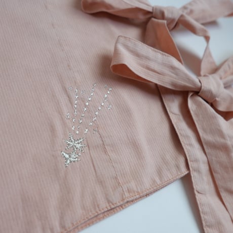canvas ribbon vest