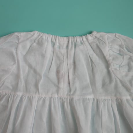 growing dress <80-100cm>【white】