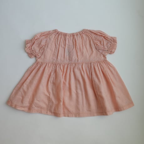 growing dress <80-100cm>【coral pink】
