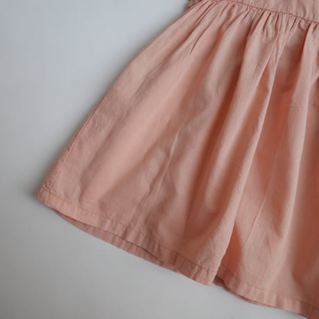 growing dress <110-130cm>【coral pink】