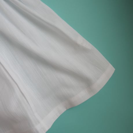 growing dress <80-100cm>【white】
