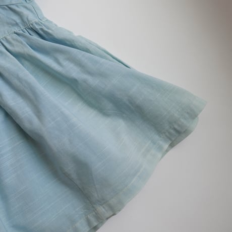 growing dress <80-100cm>【blue green】