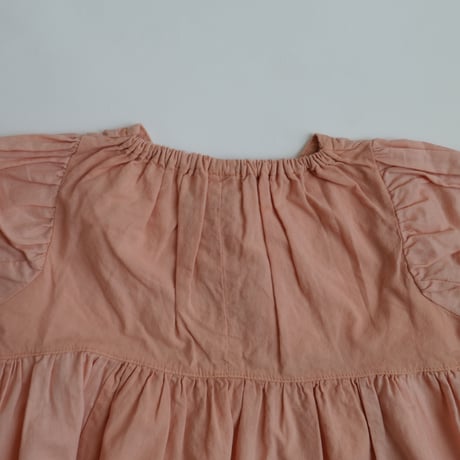 growing dress <80-100cm>【coral pink】