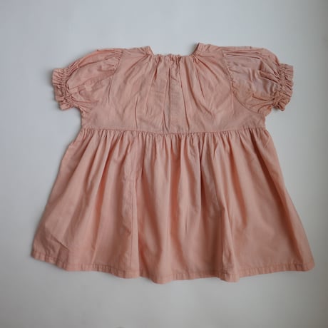 growing dress <110-130cm>【coral pink】