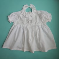 growing dress <110-130cm>【white】