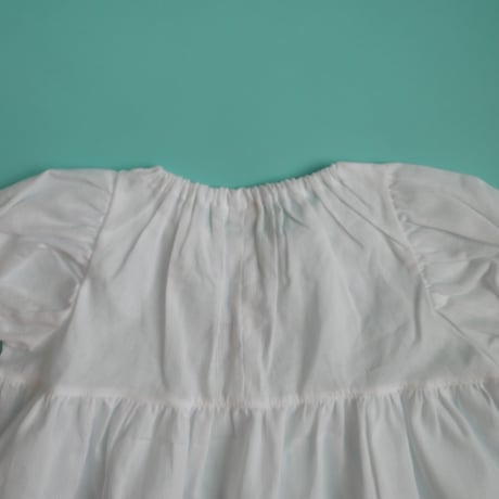 growing dress <80-100cm>【white】