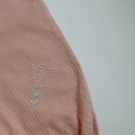 growing pants <90-110cm>【coral pink】