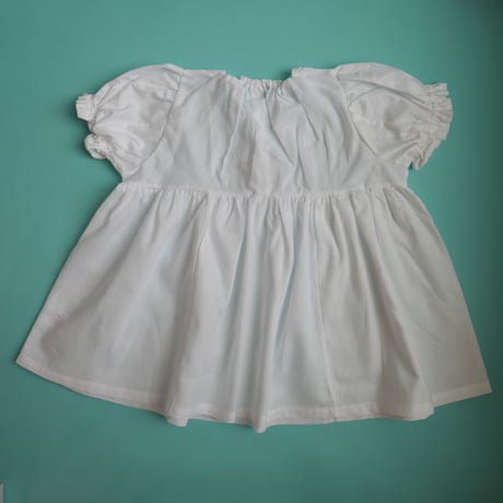 growing dress <110-130cm>【white】