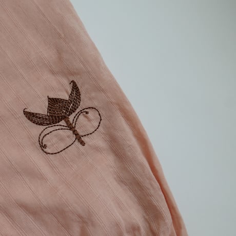 growing pants <90-110cm>【coral pink】