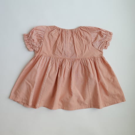 growing dress <80-100cm>【coral pink】