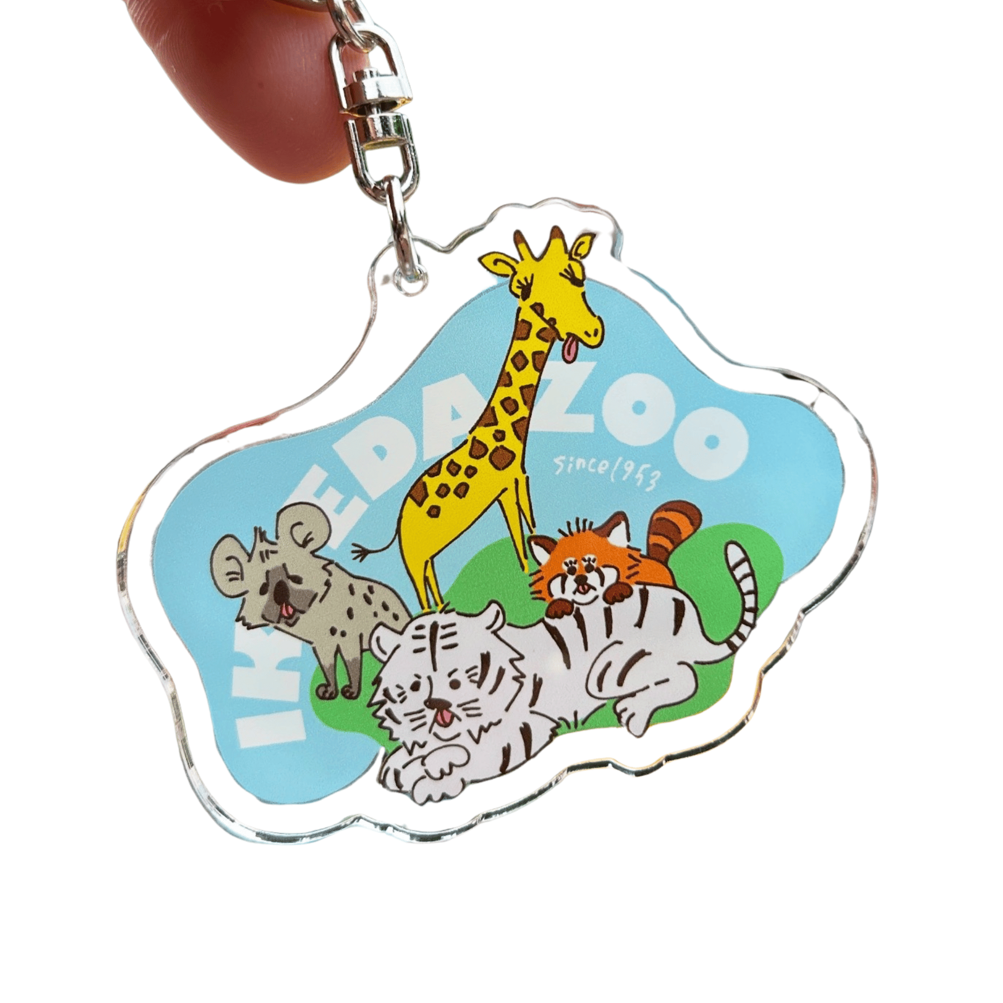 池田動物園オリジナルアクリルキーホルダー | あしあとショップ