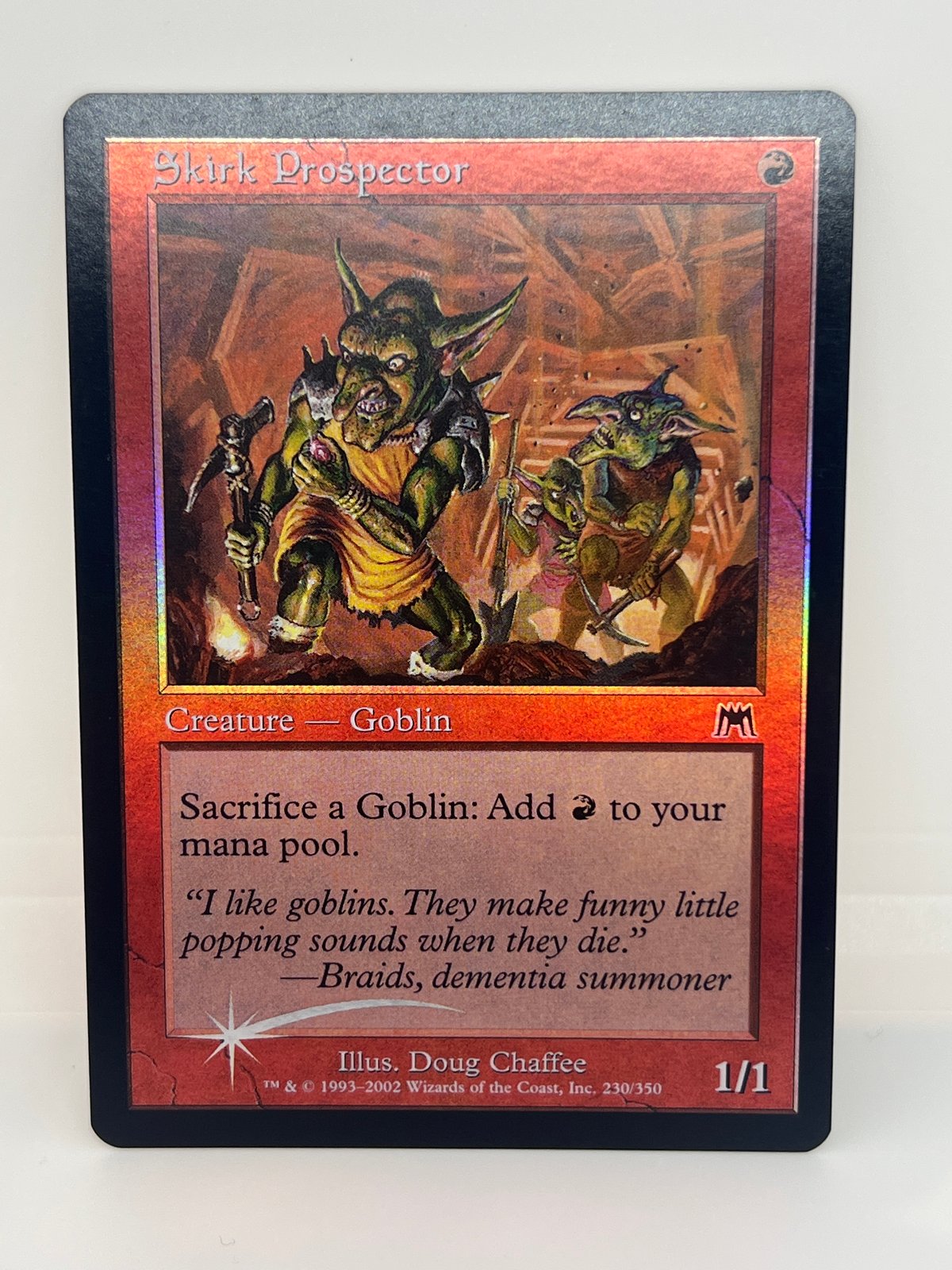EN/FOIL/EX-】《スカークの探鉱者/Skirk Prospector》（ONS） |