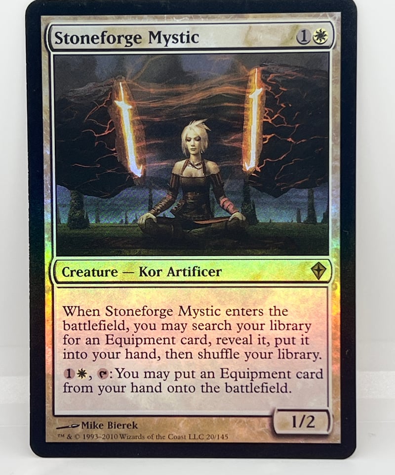 EN/FOIL/EX】《石鍛冶の神秘家/Stoneforge Mystic》（WWK） | 
