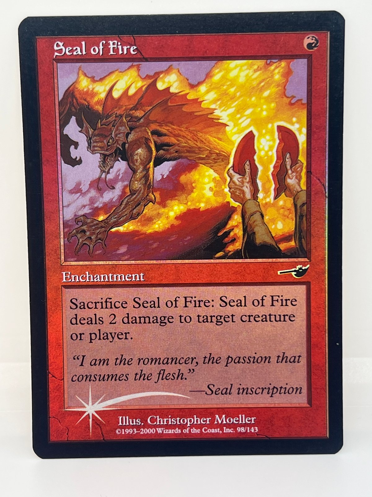 EN/FOIL/EX】《炎の印章/Seal of Fire》（NEM） | カードショップ ボルカ
