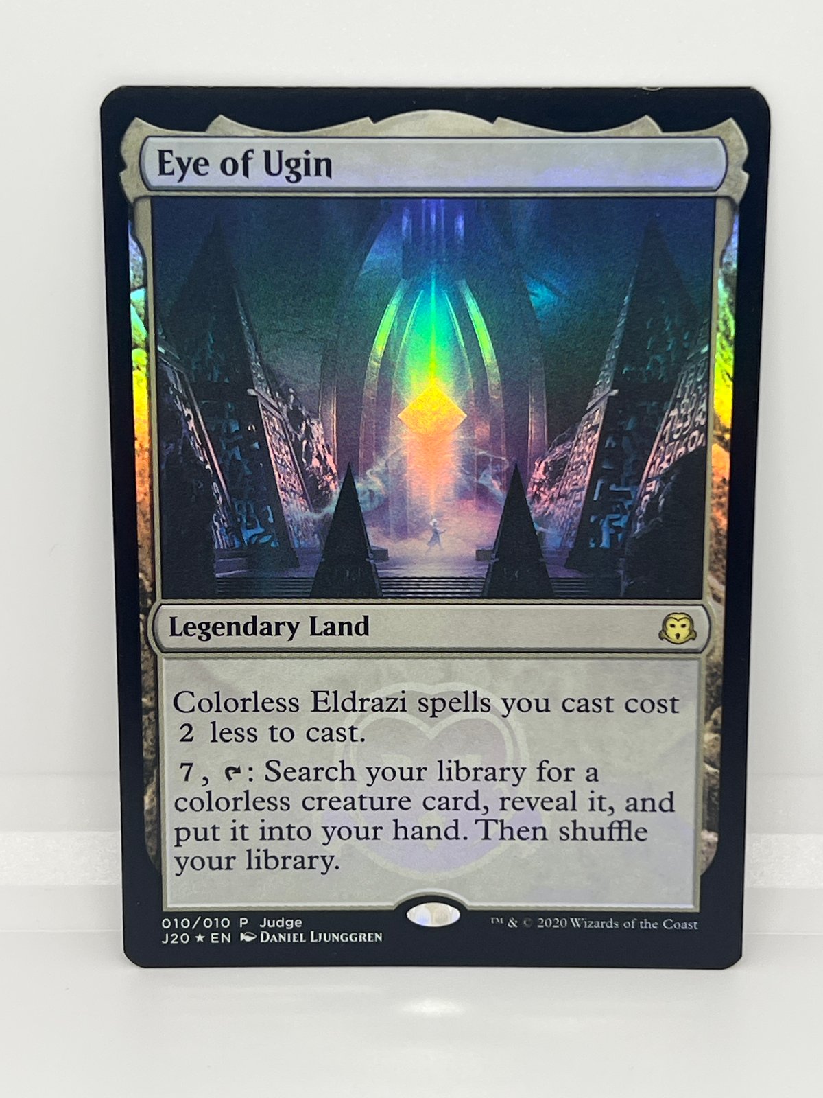 MTG ウギンの目 ジャッジ褒賞 foil EN/FOIL/EX-】《ウギンの目/Eye of Ugin》（ジャッジ褒賞） | カードシ