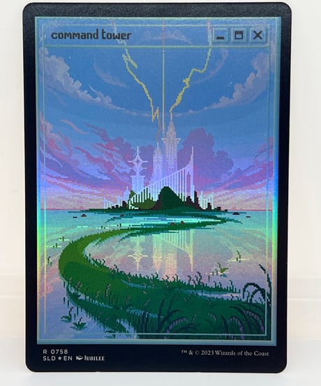 【EN/FOIL/NM-】《統率の塔/Command Tower》（SLD）0758