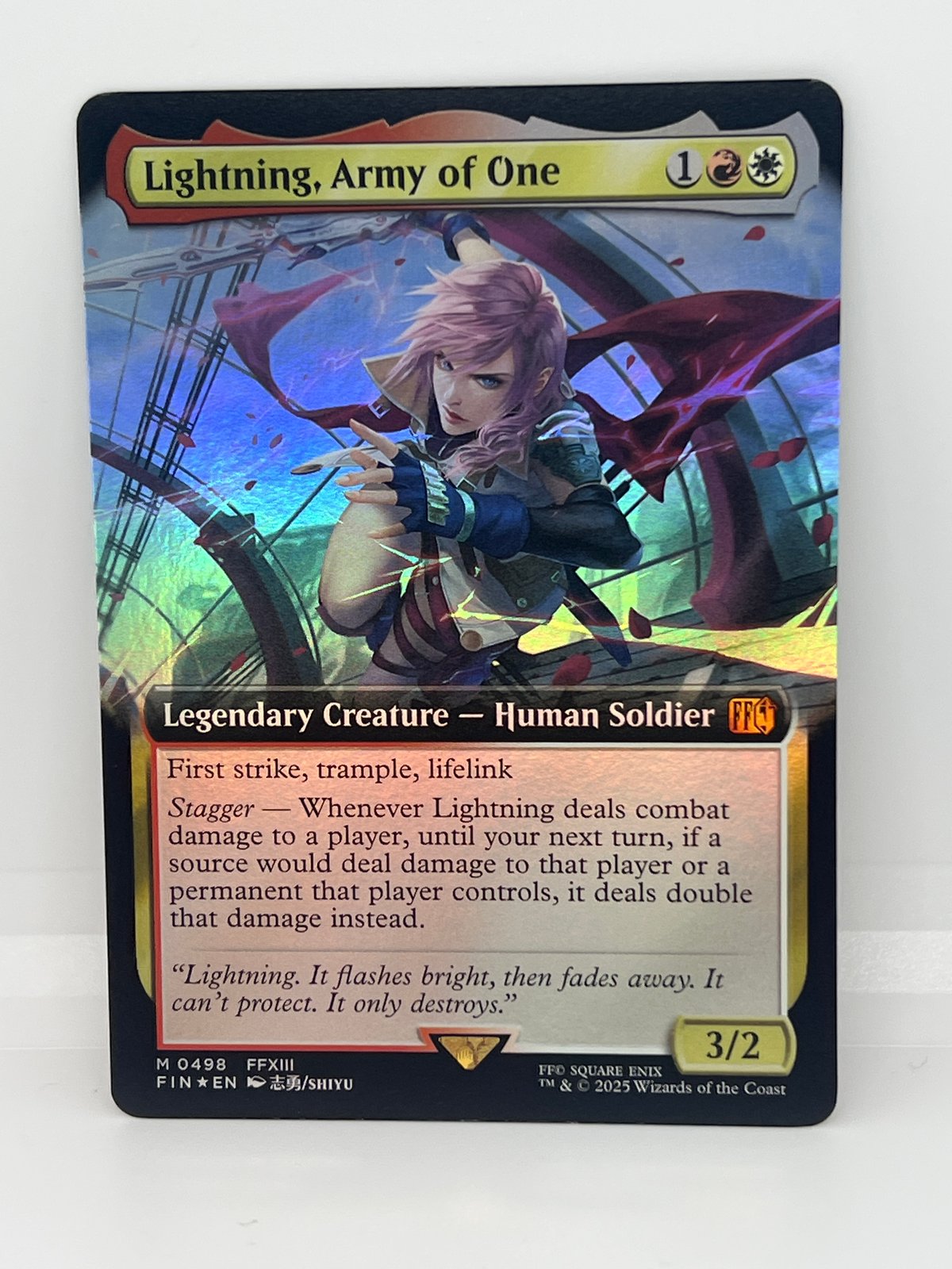 EN/FOIL/NM-】《シーンドライブ、ライトニング/Lightning, Army of