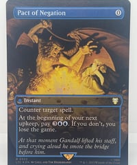 【EN/FOIL/NM】《否定の契約/Pact of Negation》（LTC銀幕foil）