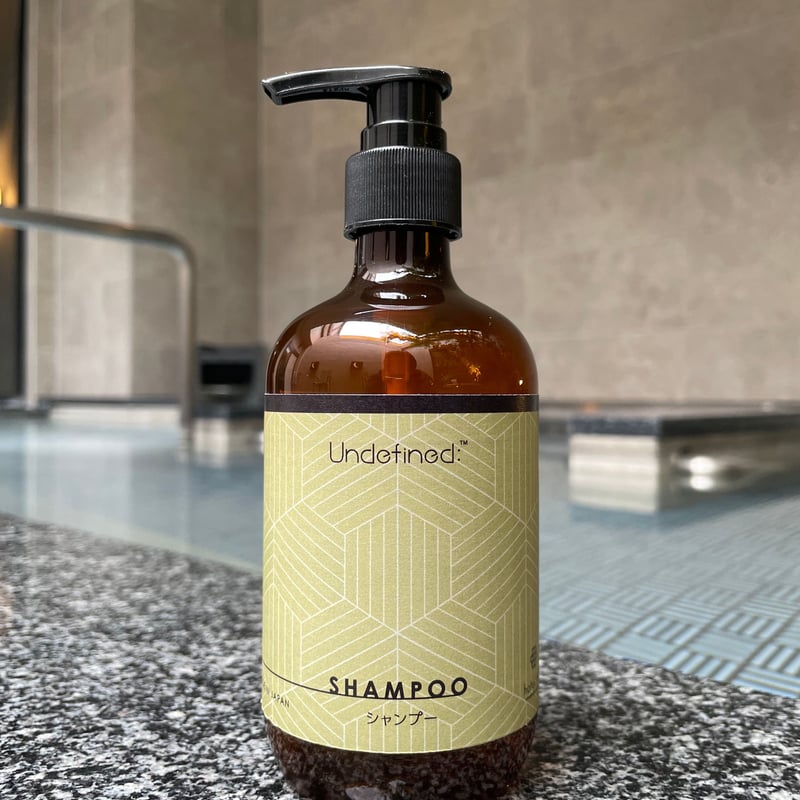 シャンプー｜Undefined™（アンディファインド）｜300ml | hotel H2 NA