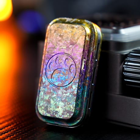 α ZD EDC フィジェット　フィジェットスライダー　フィジェットトイ　チタン 大人のための5,3層フィジェットスライダー,edcチタン合金,不安を