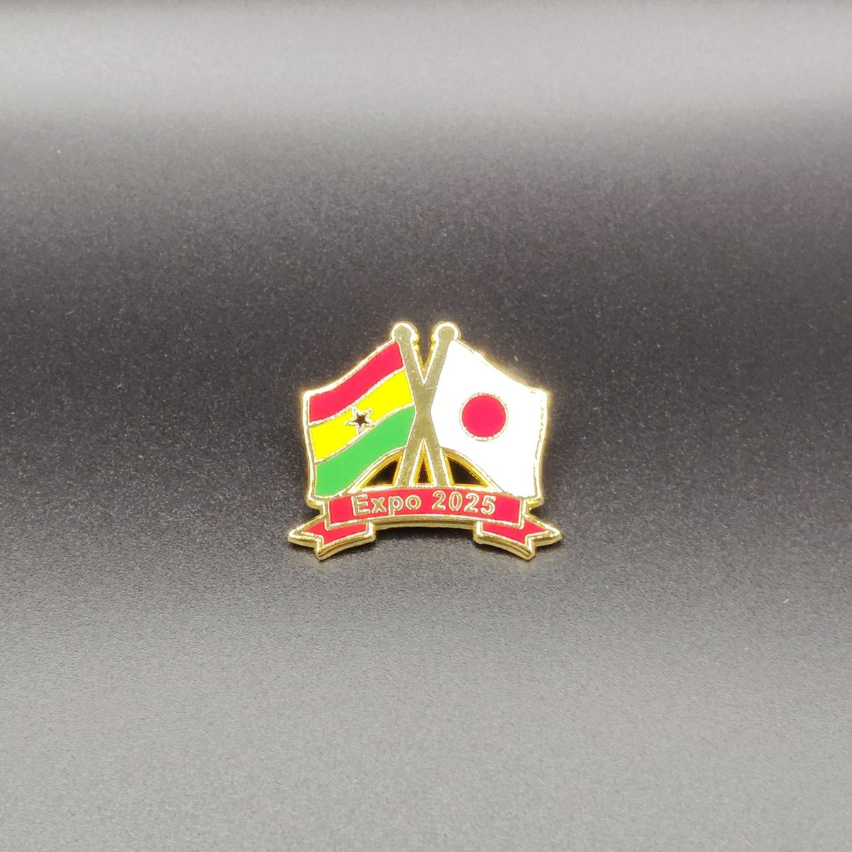 ガーナ 国旗 ピンバッチ 友好2カ国 EXPO. 2025 | africa pins