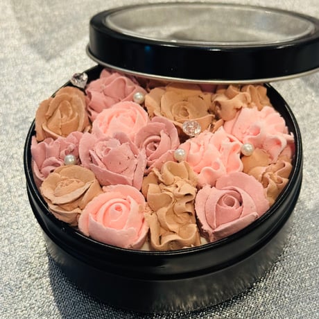 枯れないお花の贈り物｜クレイフラワーBOX（カラー・香りオーダー可）