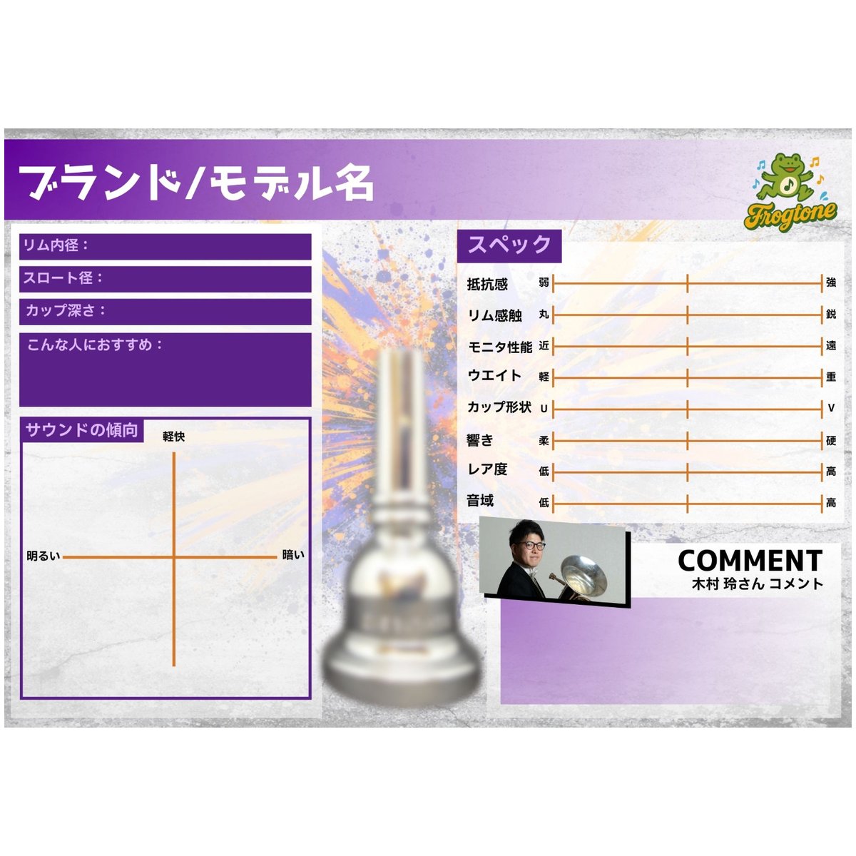 Frogtone ユーフォニアム用マウスピース図鑑2(2026年5月版) | Frogtone