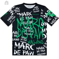 MARC DE PAW Rebel Logo Tee – Black