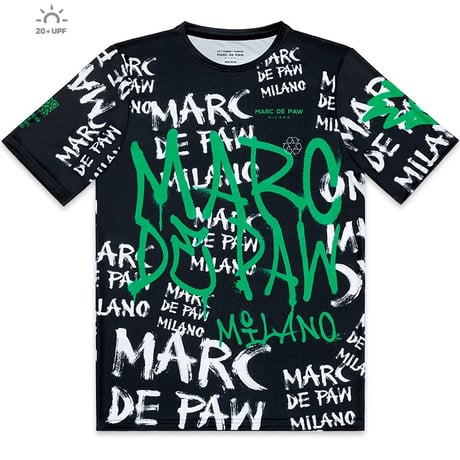 MARC DE PAW Rebel Logo Tee – Black