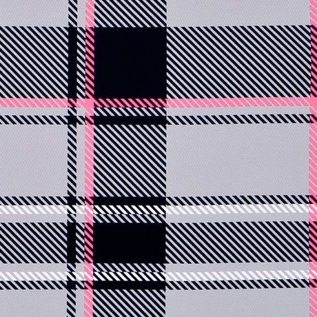 MARC DE PAW Tartan Tee – Neon Pink