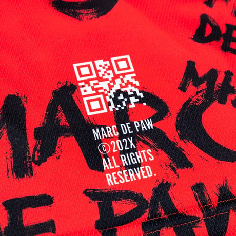 MARC DE PAW Rebel Logo Shorts – Orange