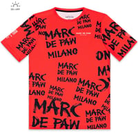 MARC DE PAW Rebel Logo Tee – Orange