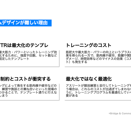 適応と刺激から見直す筋力トレーニングのプログラムデザイン（スライドPDF付き）