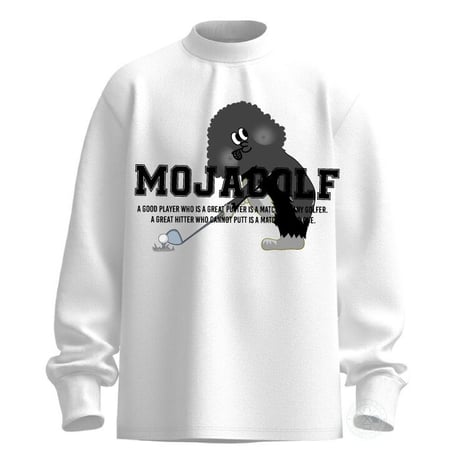 6.a63 MOJAGOLF モックネック 長袖 メンズ ゴルフウェア BALANCEDESIGN 春 吸汗速乾 ストレッチ 高伸縮 トップス 大きいサイズ M-5L