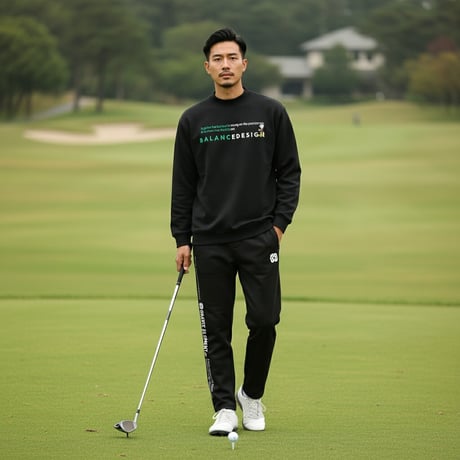 4.a63 モックネック 長袖 メンズ ゴルフウェア BALANCEDESIGN 春 吸汗速乾 ストレッチ 高伸縮 トップス 大きいサイズ M-5L