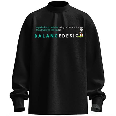 4.a63 モックネック 長袖 メンズ ゴルフウェア BALANCEDESIGN 春 吸汗速乾 ストレッチ 高伸縮 トップス 大きいサイズ M-5L