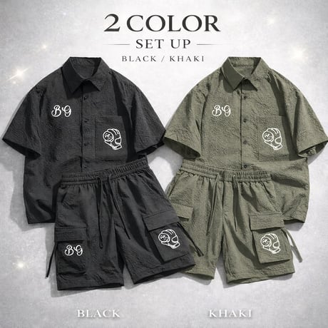 c21 2026夏 ゴルフウェア メンズ 上下セット セットアップ 半袖ポロシャツ ゴルフパンツ 吸汗速乾 ストレッチ 大きいサイズ M-5L