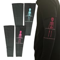 スカル ゴルフ用UVアームカバー