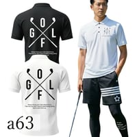 2.ゴルフウェア メンズ ポロシャツ 半袖 接触冷感 吸汗速乾 ストレッチ 抗菌防臭 べたつかない 夏用 大きいサイズ M-5L