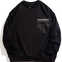 冬物　裏起毛切り返しスエット M L 2L 3L 4L 5L