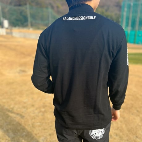 a25 １枚でラウンドLIONインナー　ハイネックシャツ 超ストレッチ ジャンボサイズ ゴルフシャツ 春コーデ トップス メンズ モックネック