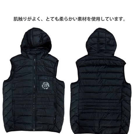 中綿ベスト 保温 軽量 ストレッチ 裏フリース ブルゾン M L 2L 3L 4L 5L