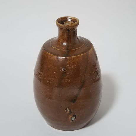 江戸時代後期（1850年頃）■古瀬戸焼 散切り頭可愛い 小さい子供像 高さ5ｃｍ 江戸時代後期（1850年頃）□古瀬戸焼 散切り頭可愛い 小さい子供