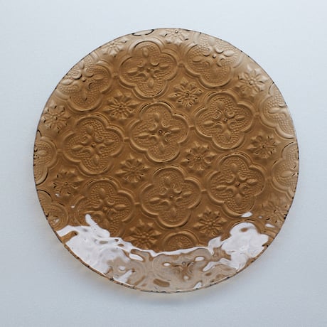 井上枝利奈*ケーキドーム*ガラスドーム*プレート*キルンワーク 井上枝利奈 blooming flower大 | RINFA