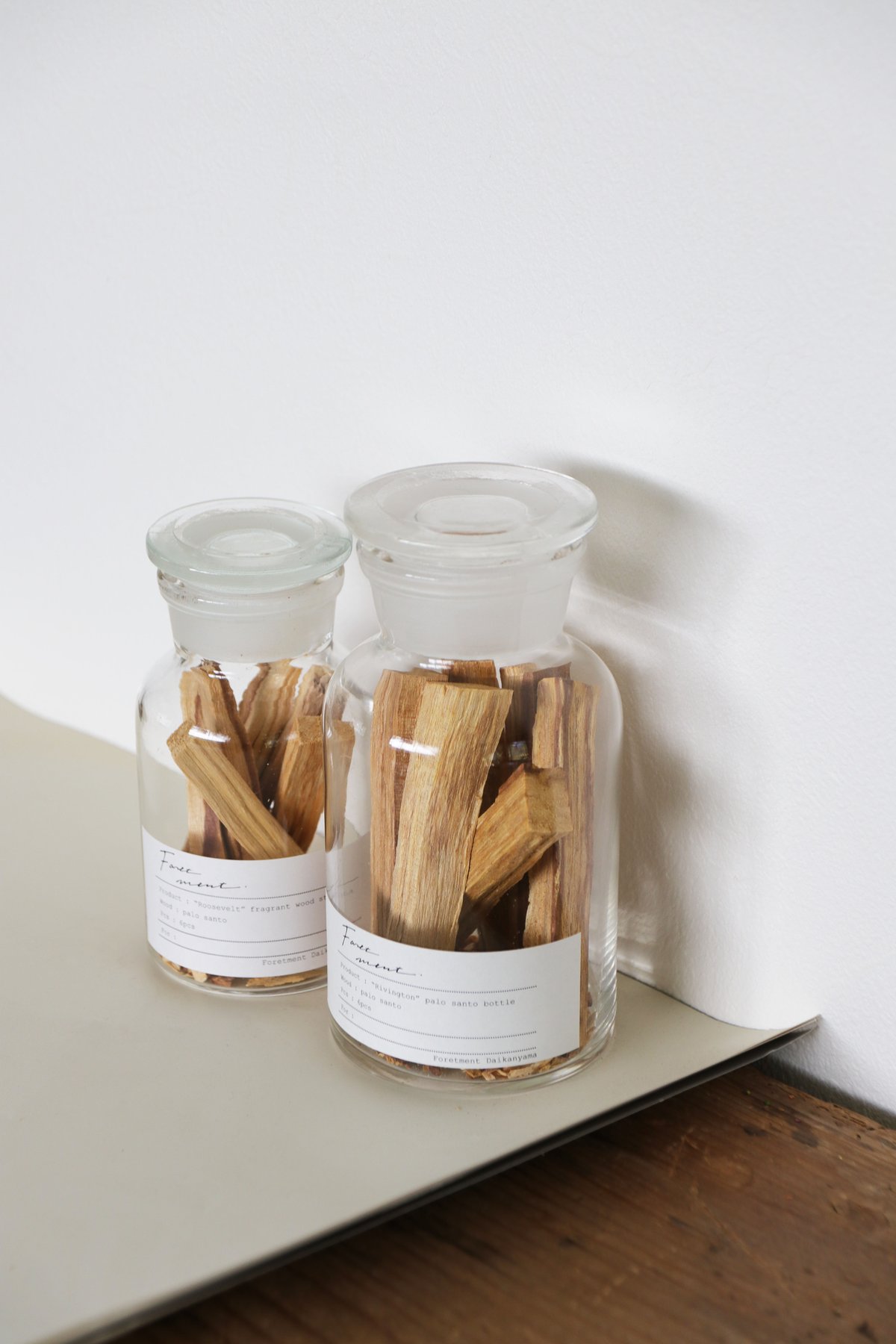 RIVINGTON palo santo bottle | foretment