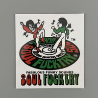SOULFUCKTRY UV転写ステッカー 雑貨 ストリート