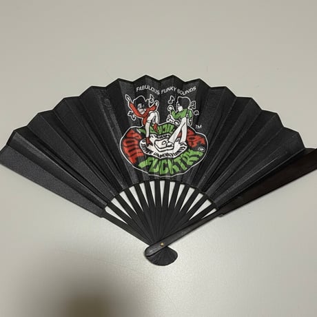 SOULFUCKTRY 扇子 黒 雑貨 ストリート