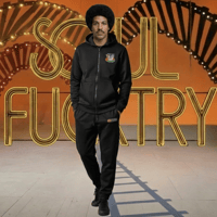 SOULFUCKTRY セットアップ ロゴ ワンポイント 黒 メンズ レディース ストリート