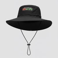 SOULFUCKTRY キャンプハット フロントロゴ 黒 メンズ レディース ストリート